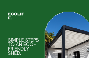 Simple Steps To Make Your Shed Environmentally Friendly