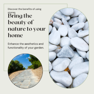 discover the benefits of using stones in your landscape design​
