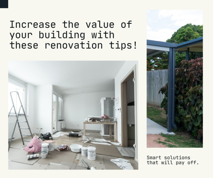 Smart Renovation Tips That Can Influence The Value Of Your Building Smart renovation tips that can influence the value of your building