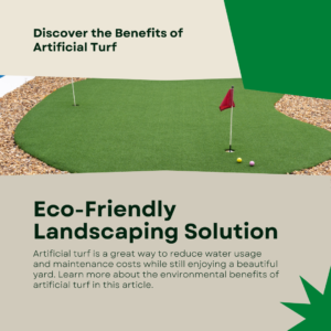 Unveiling the Eco-Friendly Benefits of Artificial Turf