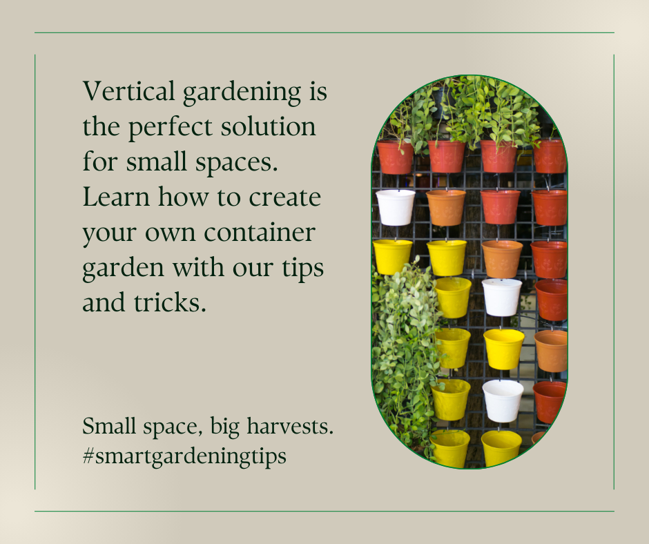 Learn how to create a thriving garden in small spaces.