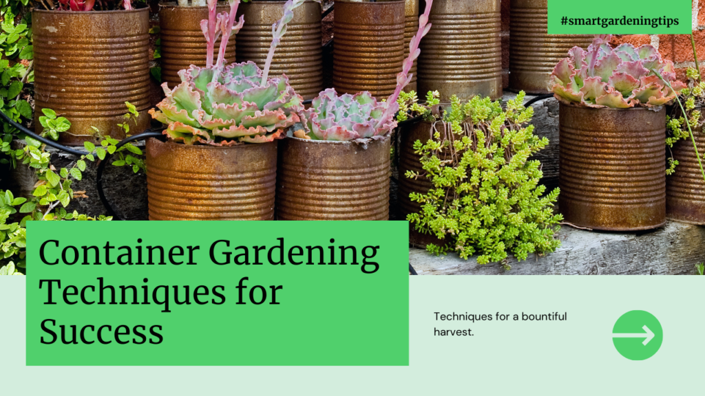 Container gardening allows you to cultivate a variety of plants, including flowers, herbs, and vegetables, all within the confines of a container. This practical and versatile gardening method can be done by novices and experts alike, making it accessible to everyone who wants to experience the joy of growing their own greens.