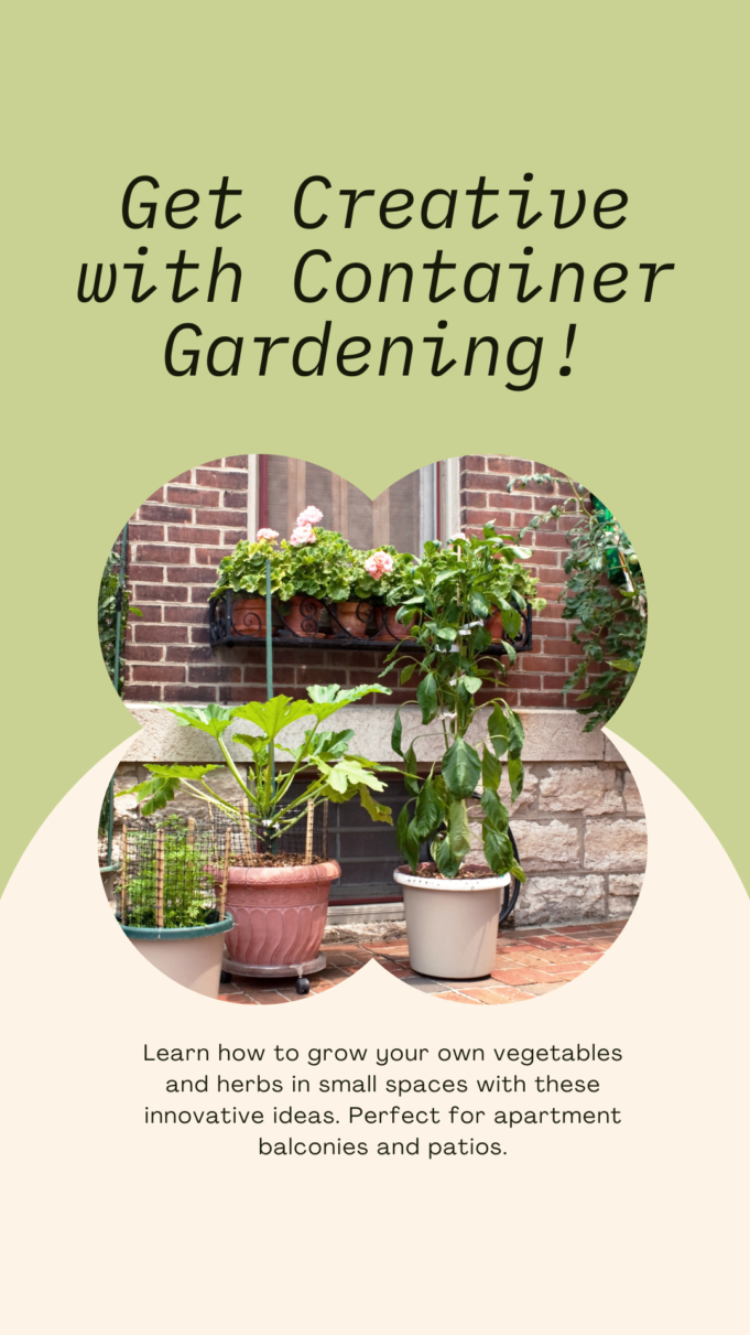 Learn to create a beautiful garden in small spaces.