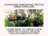 Learn how to grow your greens in small spaces.