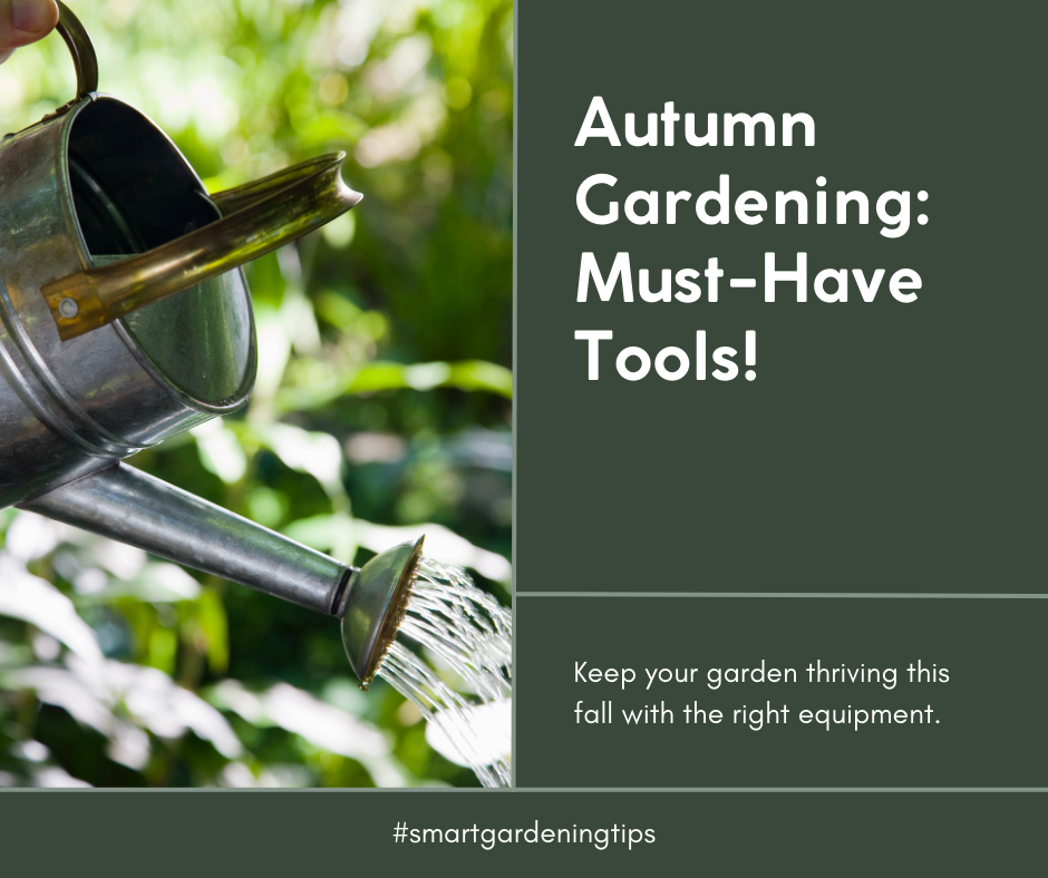 Keep your garden thriving this fall with a watering hose to keep your plants hydrated